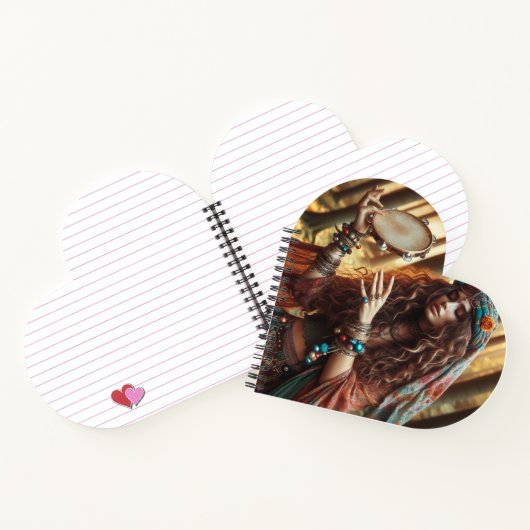 Zigeunerin Notizblock (Innenseite)