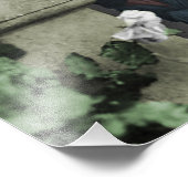 Zigeunermädchen Fotodruck (Ecke)