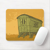 Zigeunerwagen Mousepad (Mit Mouse)