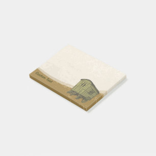 Zigeunerwohnwagen Post-it Klebezettel