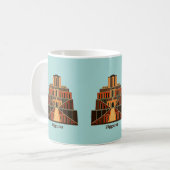Ziggurat Kaffeetasse (Vorderseite Links)