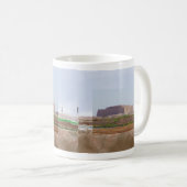 Ziggurat of Ur Impressionist Art Mug Kaffeetasse (VorderseiteRechts)