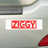 Ziggy Briefmarke Autoaufkleber (Auf Auto)