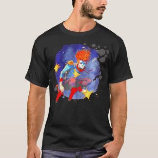 Ziggy Floats in Stardust Music Inspiriert Spaceman T-Shirt