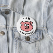 Ziggy Piggy Knopf Button (Beispiel)