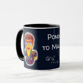 Ziggy StarDuck Gummi-Ente Tasse (Vorderseite Links)