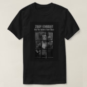 Ziggy Stardust and the Spiders from Mars Photograp T-Shirt (Design vorne)