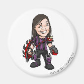 Ziggytron Darigan Citadel Mitarbeiter Player Magnet (Vorne)