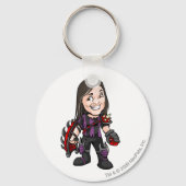 Ziggytron Darigan Citadel Mitarbeiter Player Schlüsselanhänger (Vorderseite)