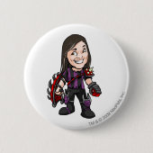 Ziggytron Darigan Zitadellen-Personal-Spieler Button (Vorderseite)