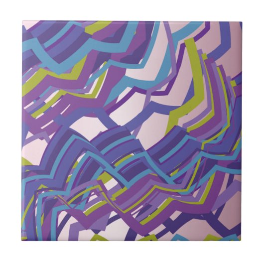 Zigster Fliese (Vorderseite)