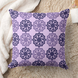 Zigzag Abstrakte Blume Pattern Drehkissen Kissen