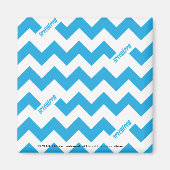 ZigZag Aqua Magnet (Vorne)