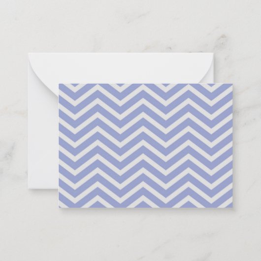 Zigzag Blue Mountain Vielen Dank Karten (Rückseite)