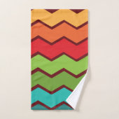 Zigzag der 1970er badhandtuch set (Handtuch)