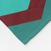 Zigzag der 1970er fleecedecke (Ecke)