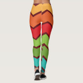 Zigzag der 1970er leggings (Rückseite)