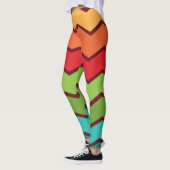 Zigzag der 1970er leggings (Links)