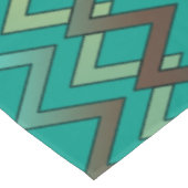 ZIGZAG Diamanten - gefärbt + Ihr Backgr. Ideen Tischdecke (Schrägansicht)
