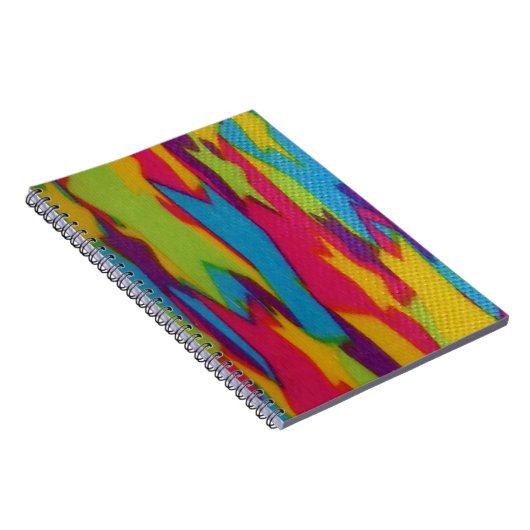 Zigzag Dyes Notizblock (Rechte Seite)