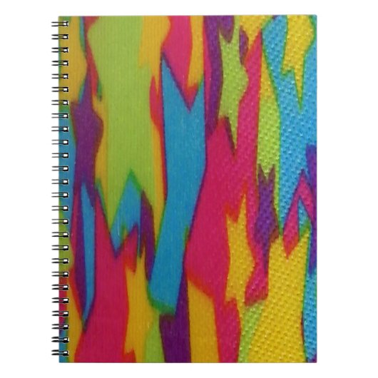 Zigzag Dyes Notizblock (Vorderseite)