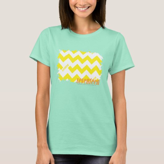 ZigZag Gelb 2 T-Shirt (Vorderseite)