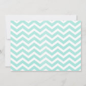 Zigzag Hochzeit Einladungen (Rückseite)