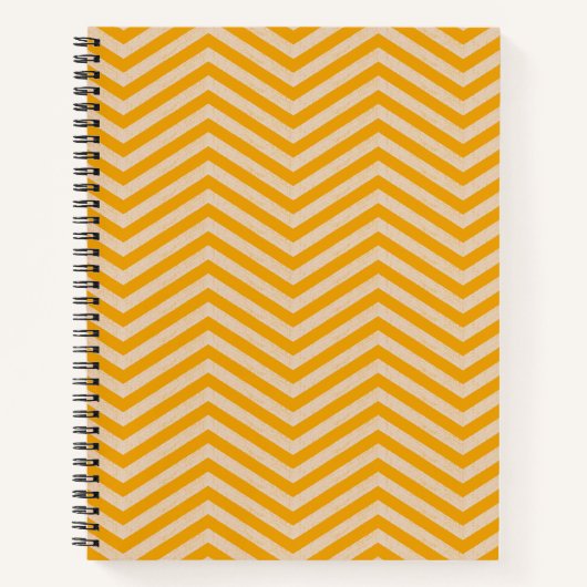 ZigZag Jot Pumpkin Orange Notizblock (Vorderseite)