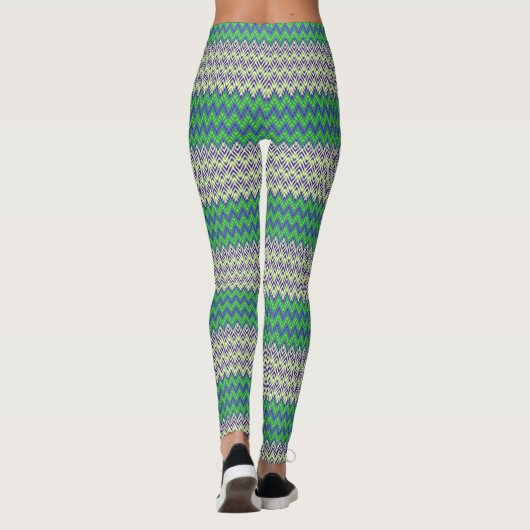 Zigzag Leggings (Rückseite)