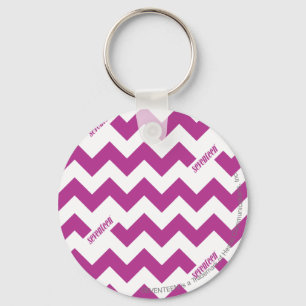 ZigZag Lila Schlüsselanhänger