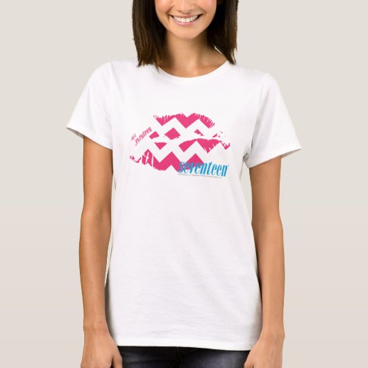 ZigZag Magenta T-Shirt (Vorderseite)
