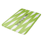Zigzag Mat Badematte (Schrägansicht)