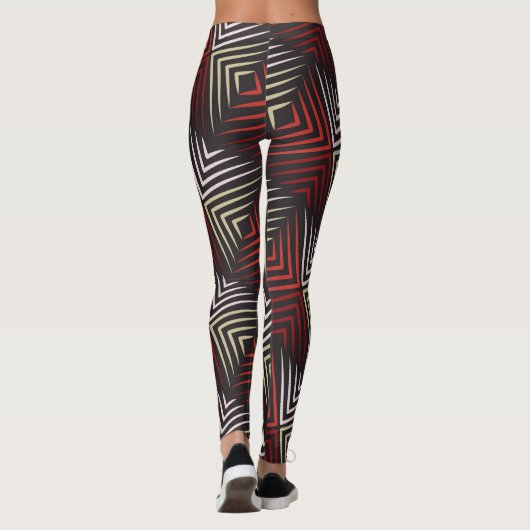 Zigzag Motif Leggings (Rückseite)
