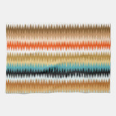 Zigzag Multicolor Muster Geschirrtuch (Horizontal)