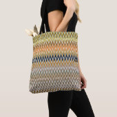 Zigzag Multicolor Muster Tasche (Von Nahem)