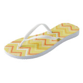 Zigzag MultiColors Orange Flip Flops Badesandalen (Schrägansicht)