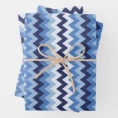 Zigzag Muster 1 Geschenkpapier Set (Beispiel)