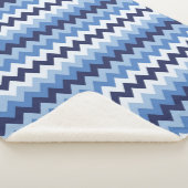 Zigzag Muster 1 Sherpadecke (3/4)