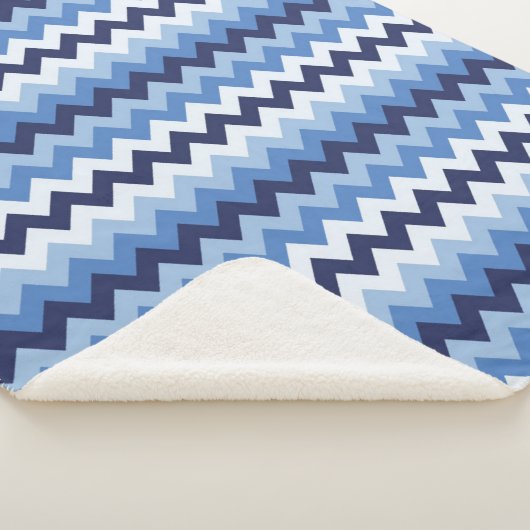 Zigzag Muster 1 Sherpadecke (3/4)