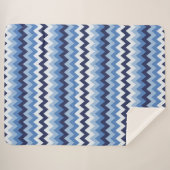 Zigzag Muster 1 Sherpadecke (Vorderseite (Horizontal))