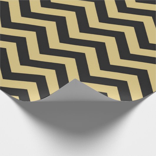 Zigzag Muster 4 Geschenkpapier (Ecke)
