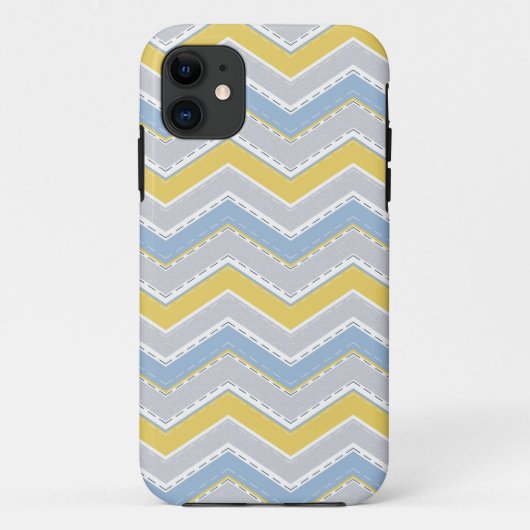 Zigzag-Muster Case-Mate iPhone Hülle (Rückseite)