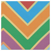 ZIGZAG Muster - Farbe + Ihre Ideen Stoff (Nahaufnahme)