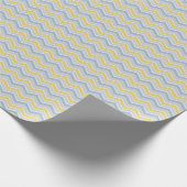 Zigzag-Muster Geschenkpapier (Ecke)