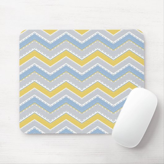Zigzag-Muster Mousepad (Mit Mouse)