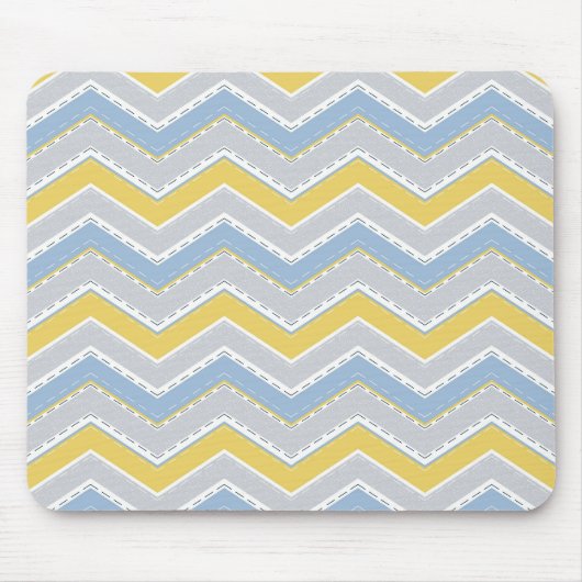 Zigzag-Muster Mousepad (Vorne)