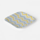 Zigzag-Muster Pappteller (Gewinkelt)