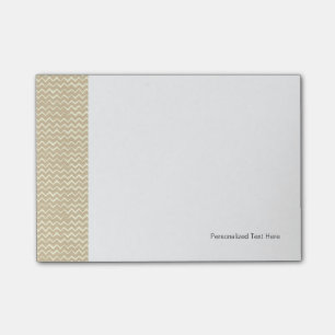 Zigzag-Muster Post-it Klebezettel