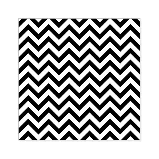 ZIGZAG-Muster - schwarz + Ihr Hintergrund und Ihre Gummistempel (Prägung)