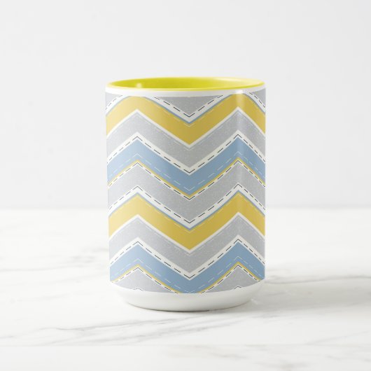 Zigzag-Muster Tasse (Zentrum)